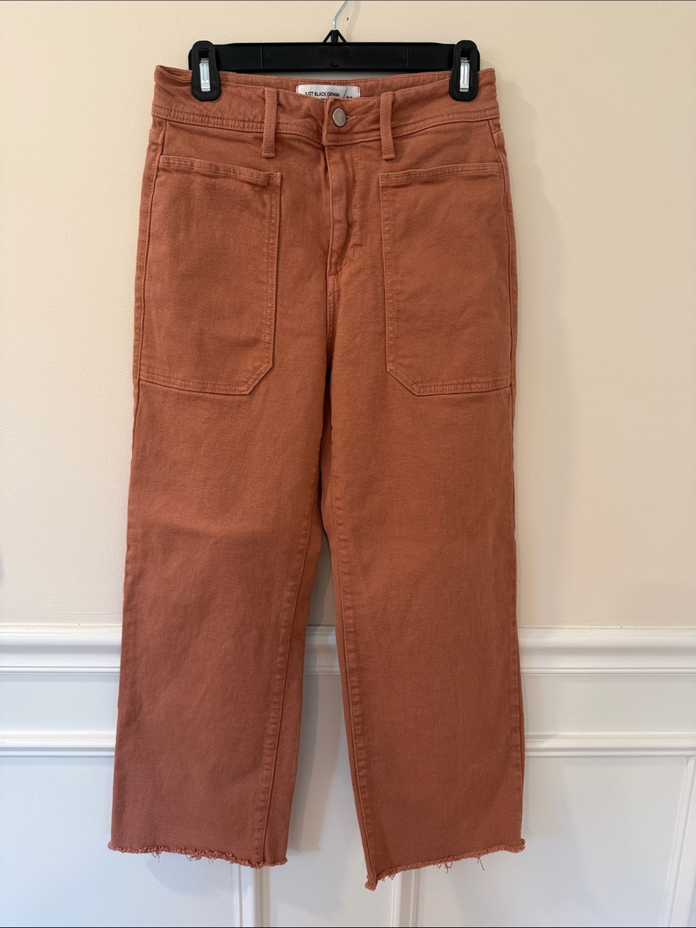 Just Black Rust Straight-Leg Jeans